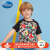 ディズニの子供服の男の子用ニット肩の半袖2019夏Tシャッツの中小僧供用テレスケージジュウ90 cm