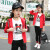 女の子Tシューの纯色カジュアの学生服の年齢の新型の中で、大子供の韩国版の子供服の潮の白の150