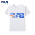 FILAフレディ供服男小童半袖Tシャツー柔らからか肌に优しい通気性半袖2019夏新型耳其海蓝130 cm