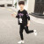 男性用Tシャーツ韓国版カムイ長袖Tシャガール2019新型の中大童漫画印紙丸首の長袖小学生の着はゆったままです。子供服は春の潮白です。