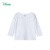 Dispney子供服子供Tシャツ2019春新品の绵打底カートンの长袖の上に1911078メトル白の24ヶ月/身长90 cm