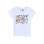 ピグナの子供服の半袖Tシャツ2019夏の子供服の新型の子供用ボム丸首カジュアに浅ピンク130 cmを着用しています。