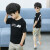 VDBV子供服男の子用Tシャツ2019夏新型韓国版運動学生服男の子半袖男の子半袖Tシャム供服白110