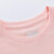 モーニング娘服2019夏新品子供服女子中大童丸首半袖ニコト透過性吸汗Tシャツの紅脂粉110