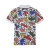 LACOTEフレインワーニング男性用子供服19春夏新商品KEITH HARING半袖ポチャ（株）PJ 4518 M 1 W 9 D/白/プロ10 A/140 cm