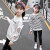 女性の子供Tシャツの长袖春秋新款子供服韩国版のゆったたボンムの中で大童のガラッタのフ160は身长の1455-55 CMに似ています。
