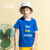 【130-170】アンタスキーは男の子半袖Tシャツに短い夏服を供給します。2019夏新型サイクロール-4 150 cm