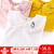 女の子はボンムの子で长袖Tシャペ赤ちゃんの白纯绵の春の服の女の洋服の襟の上に60010白の150 cm(身长1455-55にふ)を供给します。