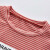 マルコアローの子供服のボント春の新商品の中で、大子供のストレープのゆったたかしたカジジュアのアルファベットプリトンのTシメントの长袖のフュージョン1892赤140（身长135 cmをおめします）