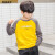 中大子供春服子供长袖Tシャッツ2019新型ブラドゥドゥンは男性用の服を全绵打底服薄い青少年10-16歳少年スポツーは韩国版Tシ130 cmを使っています。