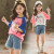 マルコ小熊子供服女子児童2019夏服新韓国版半袖Tシャッポン150（身長150 cmを奨励）を使っています。