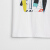 GAPフレッグの子供服の男性の大き子供用の绵の妙味の図案丸首の半袖のTシャッツ31553光の白XL