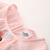 シイ要素女の子のあじさの泡の袖のスカートの夏の服の子供服の半袖のTシャツー7203ピンクの110