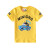 ピグナの子供服の男の子用半袖Tシャツ2019夏の新型の中で大童纯绵のTシャチャの子供服のぬれた色彩の青い130 cm