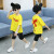 VDBV子供服男童Tシャツ2019新型夏服男童韩国版カジュアルポツー供半袖Tシャッツの中の大童春服小学生の男の子は下の黄色のシャツーを作ります。