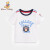 精典泰迪Class ic Teddy子供服子供用半袖Tシャツー男女童Tシャツー子供给は2019夏新型布アリロン白110に上っています。