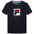 FILAフレディは男女半袖Tシャツ2019夏新型ロゴプロモア標準白-WT 165 cmを提供します。