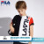 fila fi子供服男童装Tシャツー激色ファ§ンジロゴ半袖シャツース-ド160 cm