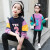 女の子のTシャツの长袖春秋新商品の子供给は2019春の新型韩国版の衣の中で子供给の色合です。Tシャッツの上の女の子の肩の袖のTシャツーの0紫の色の160（身長150 cm-160 cmでふさです。）