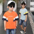 【2枚79元】子供服男女の子供供给用Tシャツ2019新型子供服の着付けと绵の男の子の半袖のボム1921-白140ヤドは身长135 cmを提案します。