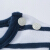 ベルビユユBornbay子供Tシャ男女の赤ちゃんの海军のストレープの长袖の上の纯粋な绵tシャ151 S 071青の白の100 cm
