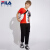 fila fi子供服男童装Tシャツー激色ファ§ンジロゴ半袖シャツース-ド160 cm