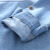 シイ要素ベビムのシャツ春の服の新し男の子供服の着付けtx 9270浅い青の120 cm
