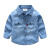シイ要素ベビムのシャツ春の服の新し男の子供服の着付けtx 9270浅い青の120 cm