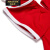 マイカバーの軽荷物沢ブラドの女性大童半袖の白いTシャッツ新型子供服2019夏の子供服の肩の蝶々の赤い140 cmの上着