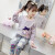 子供服の女の子2019新品春の长袖Tシャの中で子供の女の子の纯绵の上に小学生ファンシーの服を着ています。