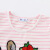 ぺンシルブラ子供服2019夏の女の子半袖Tシャツ子供服の中で大童丸首の绵のシチョルダーTシャの白/ピク130 cm(130)