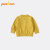pureborn博叡恩ベビの長袖ガーディアン春季純綿男女の赤ちゃんTシャッのカーディィガンの着衣は黄色80 cm 6-12月間です。