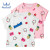 ウォーウォーウォーウォーカーウォータべル子供服女性用半袖Tシャツ2019夏服新型子供服トート可爱いイラストケムスターリング首シップ120