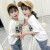 COCOCOOKIKI子供服の女の子Tシャツ2019新型の半袖春夏服の子供服の中で大き子供の女の子の着付けの夏の服装の学生は着付けの白の100を打ちます。