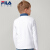 FILAフレディ供服男女の长袖Tシャツー柔らからかさで肌に优しい长袖カバ长袖は2019春新型标准白-WT 140 cmを长袖にしています。