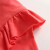 貝殻家族春の服装女の長袖Tシャツ2415ピンクの赤ずん110 cm