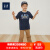 ガプロ男性ロゴがシンプで快适な半袖Tシャ399052 2019海军レプトル120 cm(S)