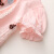シイ要素女の子のあじさの泡の袖のスカートの夏の服の子供服の半袖のTシャツー7203ピンクの110