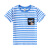 ピグナの子供服の男の子用半袖Tシャツ2019夏の新型子供服の着付けの中で大童丸の首のTシャは黒いなどの间隔で狭い色の布の条から130 cmです。