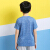 アンタコ供服半袖Tシャッツ男の子夏服半袖Tシャシャシャシャシャッカート2019夏新型速乾性児スポーツ小学生男児(速乾性款)海军青358242-160 cm