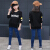 ハミッドの子供服の女性用下の长袖春新の丸首のTシャッの中で大子供の百着のTシャッの中で长めの着衣の赤い色の160は身长の150 cm-160 cmを提案します。