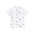 A annel男童Tシャツー半袖夏新款ラペの中の大童ポラの薄手のファンとゆった半袖の上の白さ140 cm