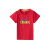 男の子の夏服の半袖Tシャツシャッツの纯绵2019新型の子供の中で大童の韩国版の半袖の白の上に付いている濡れた子供服の1105赤（3枚の99元が撮影しています。）の150 cm（150 cm（3枚の写真が99元です。）。