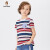 ハーシ・パンピー子供服夏の新型男の子Tシャツ子供用半袖丸首カラー130