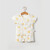 ベビガゼル半袖半ズボンプ新型赤ちゃん夏服纯绵Tシャ二枚の薄いスナイカ100