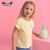 ぺンシルブラ子供服2019夏服新型女の子半袖Tシャツに大童丸首上着子供半袖ピンク150 cm（150）