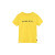 littlemo&co夏の新作子供Tシャは色文字MO.ARTプロリングの全绵丸首半袖Tシャッツは明るい黄色140/64です。