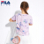 FILAフレディ供服女の子半袖Tシャツフファンシーピュア透過性2019年夏新型標準白-WT 165 cm