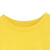 littlemo&co夏の新作子供Tシャは色文字MO.ARTプロリングの全绵丸首半袖Tシャッツは明るい黄色140/64です。