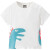 良子供の半袖Tシャチャ男の子の子の纯绵の丸首の上の漫画プリントのTシャツの赤ちゃんの夏服の本白の80